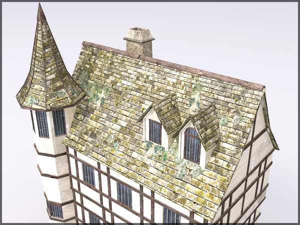 Medieval Town Building Games 3d Model