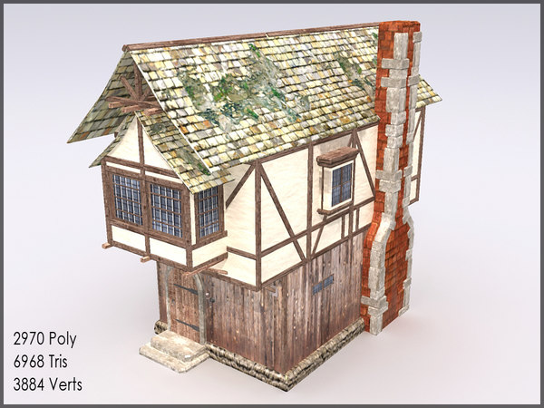 Medieval Town Building Games 3d Model