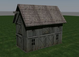 3d model barn doors