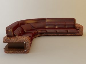 3d florence corner sofa model