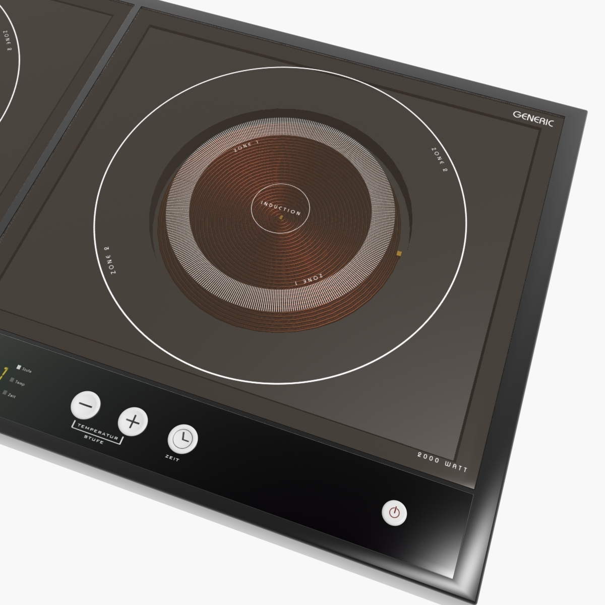 generic induction cooking plate max