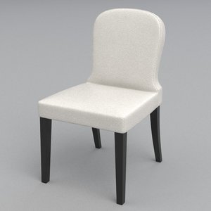 3d model lauren chair casamilano
