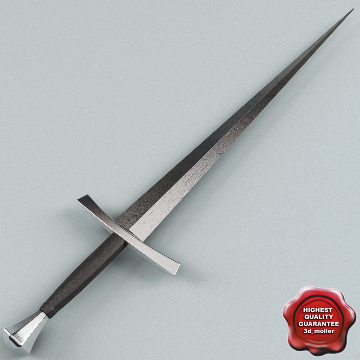 3d bastard sword