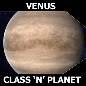 3d model planet venus