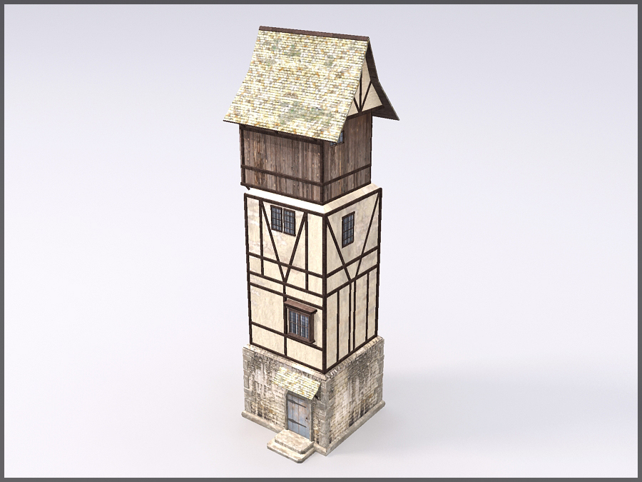 Max Medieval Clock Tower