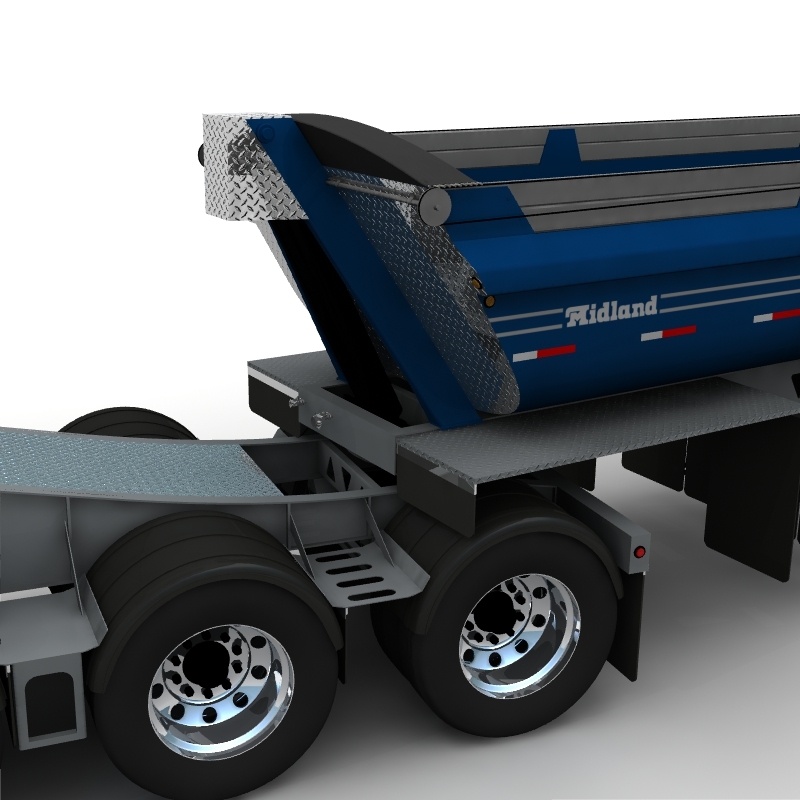 3d trailers btrain midland tw3500