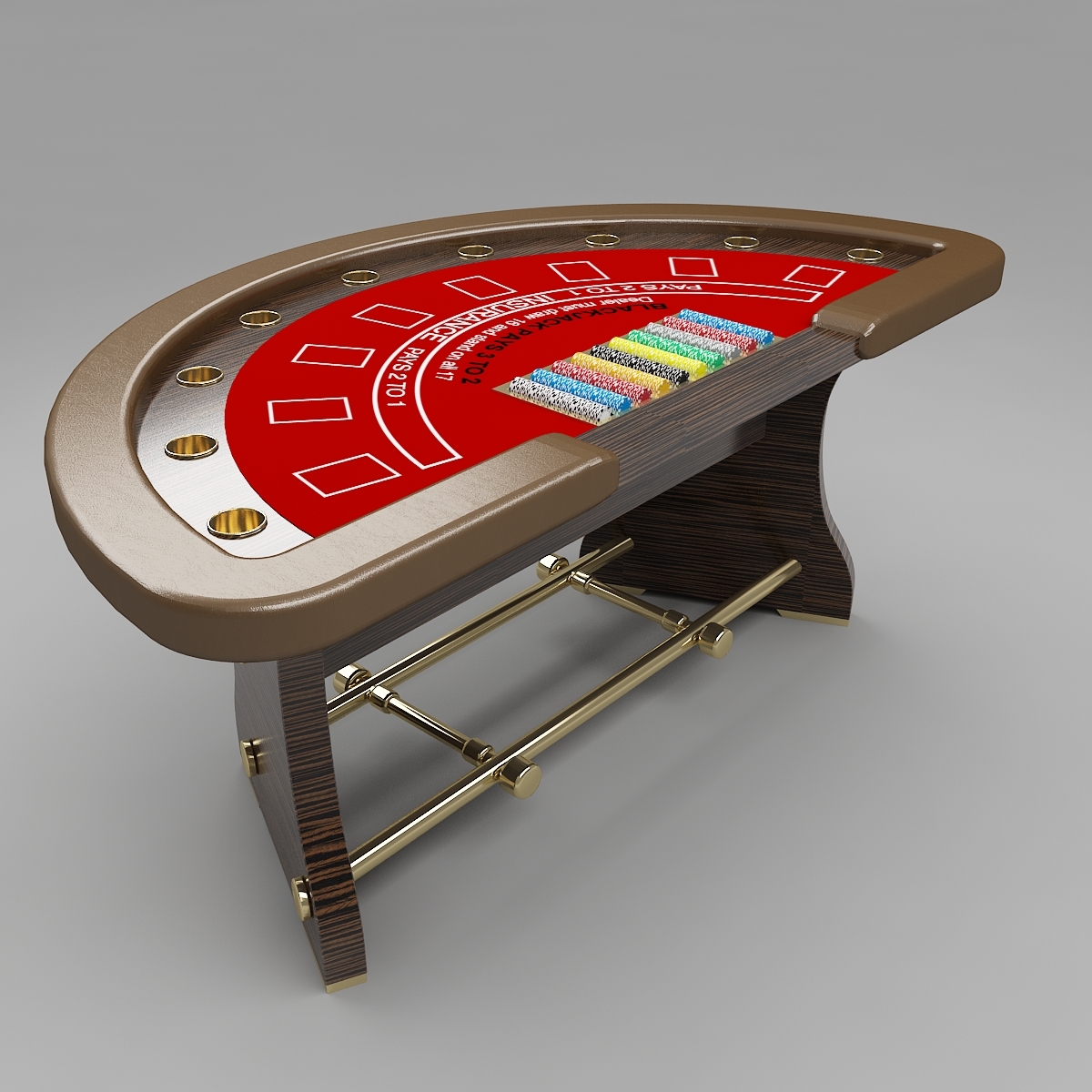 3d blackjack table 3