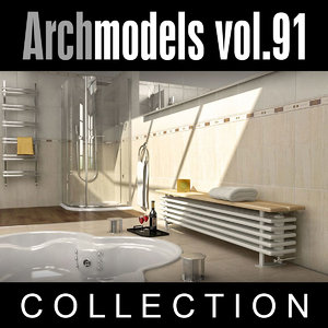 archmodels vol 91 radiators 3d model