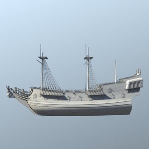 3d pirate ship