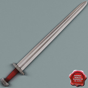 viking sword obj