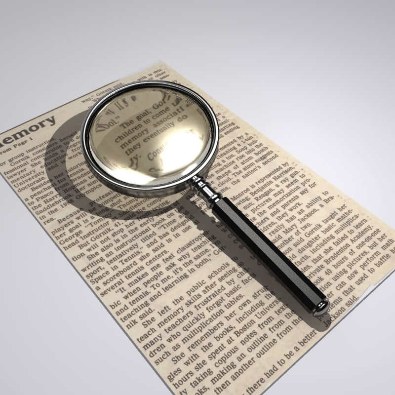 max magnifier glass