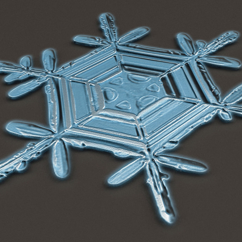 雪花系列v33d模型