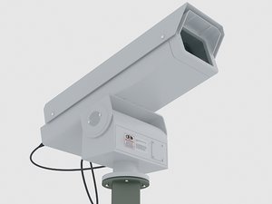 camera surveillance cam 3d max