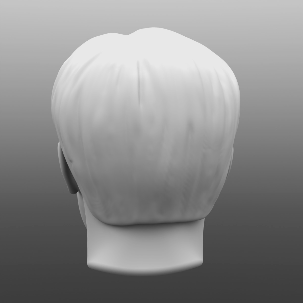 male human head solidworks 3dm