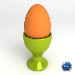 3d model egg cup