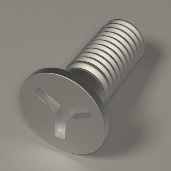 3d model screw