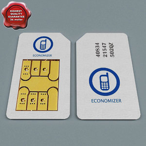 sim card v2 3d model