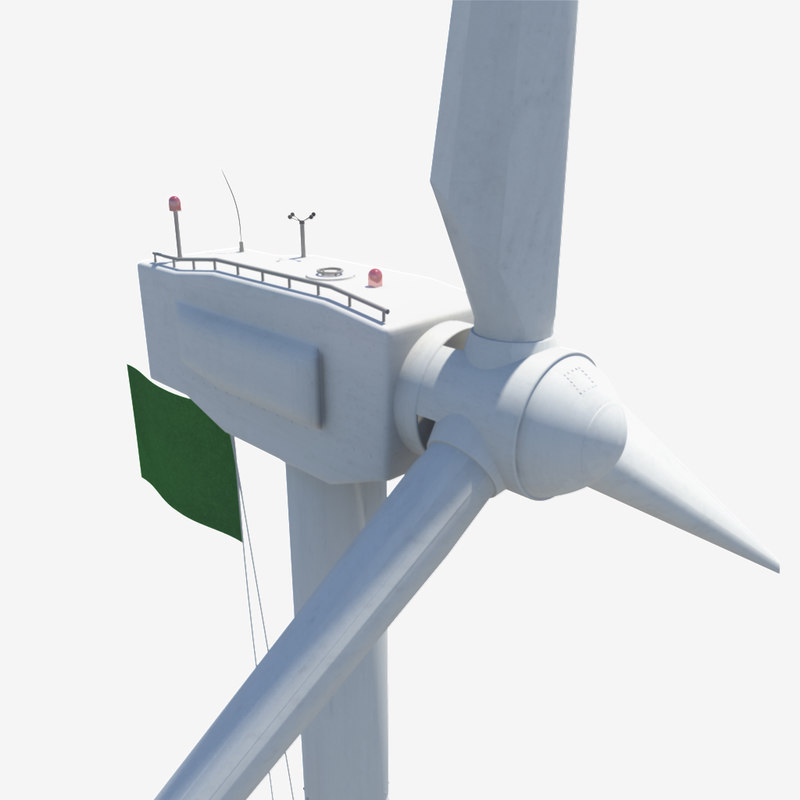 wind turbine 3d dxf