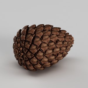 pine cone 3d 3ds