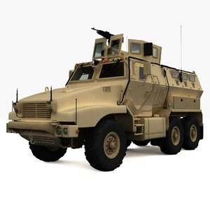 3d 3ds bae caiman armored vehicle