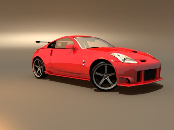 free car 3d model fbx