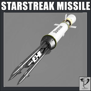starstreak missile 3d model
