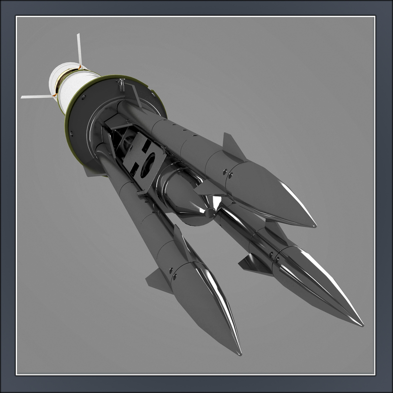 starstreak missile 3d model