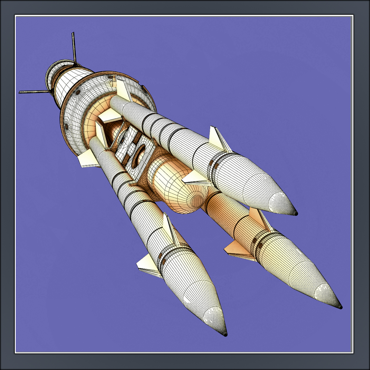 starstreak missile 3d model