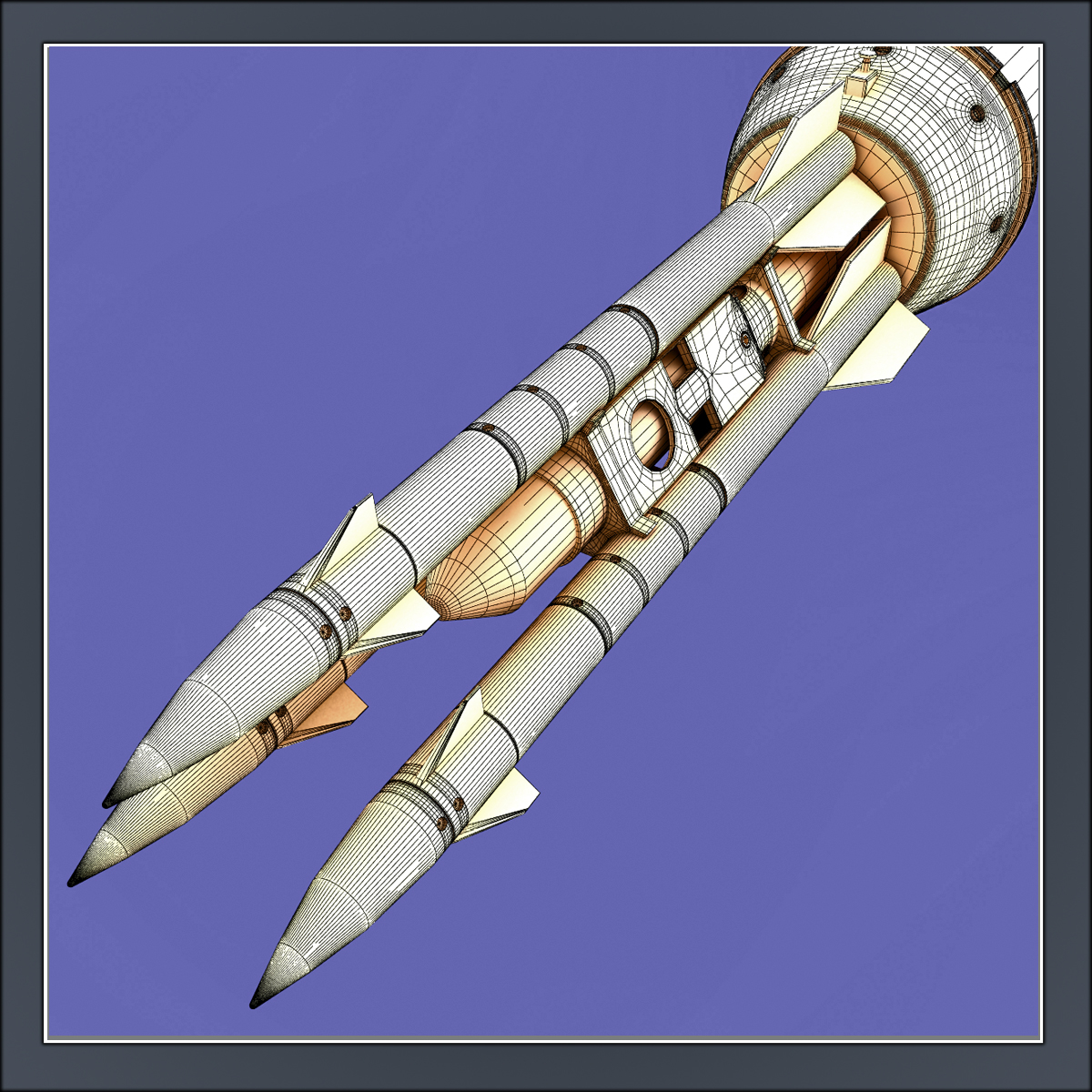 Starstreak Missile 3d Model