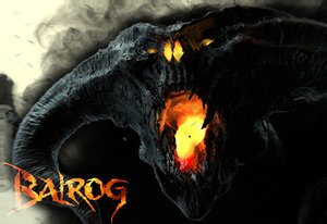 balrog flame udun 3d obj