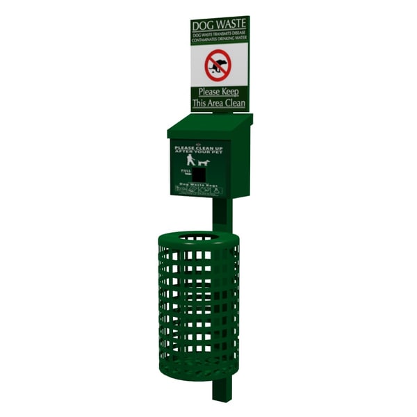 doggie waste station