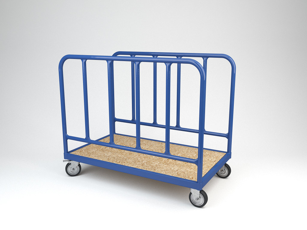 transport trolley c4d