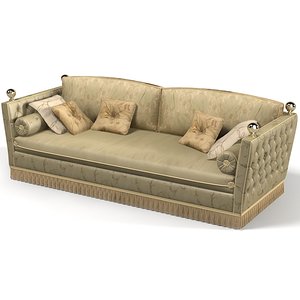 3d model jumbo classic sofa