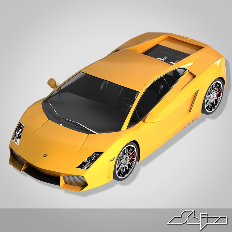 Lamborghini Gallardo 3d Model