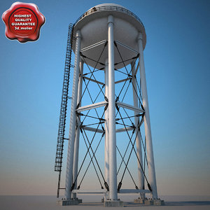 water tower v3 3d lw