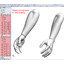 3d hand poseable solidworks