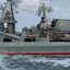 3d slava class cruiser moskva model
