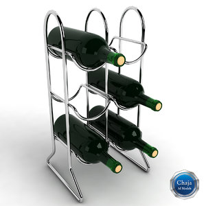 3ds max wine rack