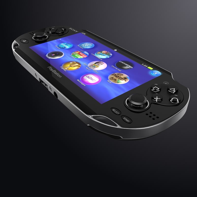 3d psp ngp model