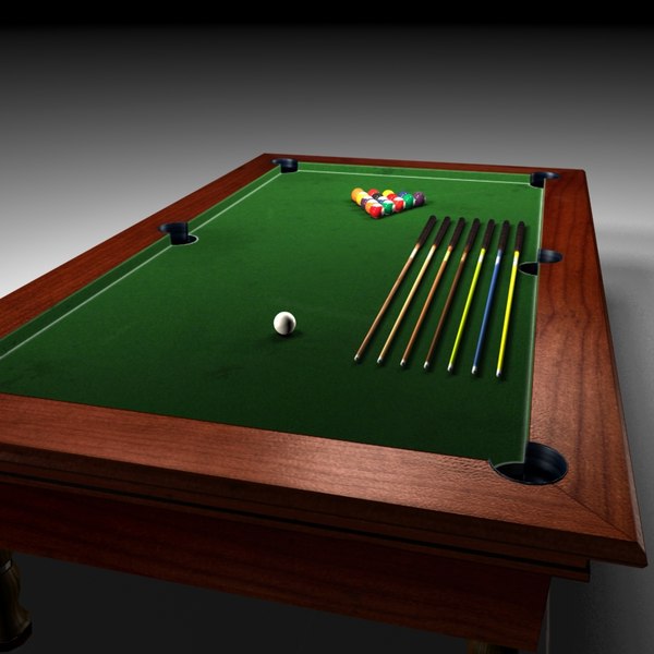 3d billiard pool