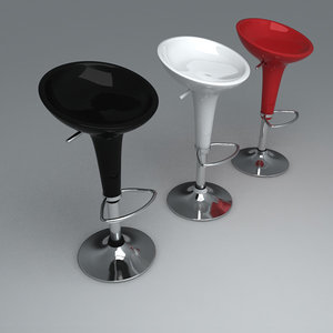 3d model bombo stool