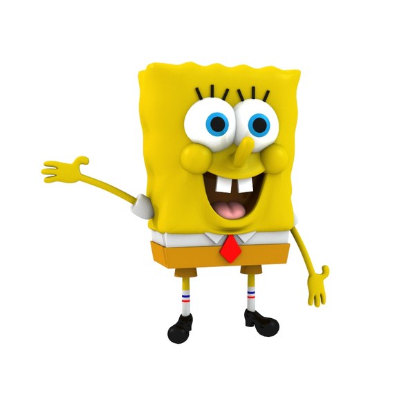 스폰지 밥 3D 모델 - Turbosquid 584597