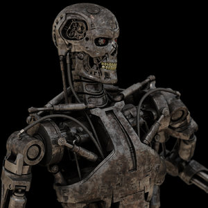 3d model terminator t800