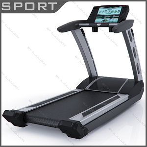 treadmill bh hi power 3d model