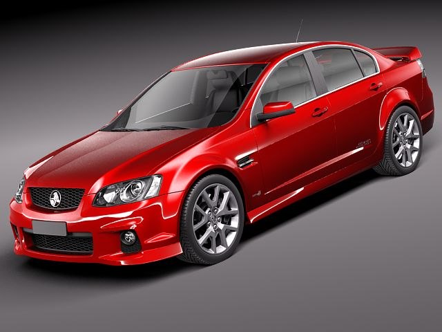 holden commodore sedan pontiac 3d model