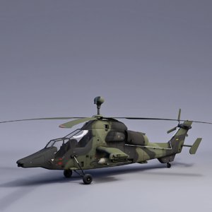 uh tiger attack helicopter 3d 3ds
