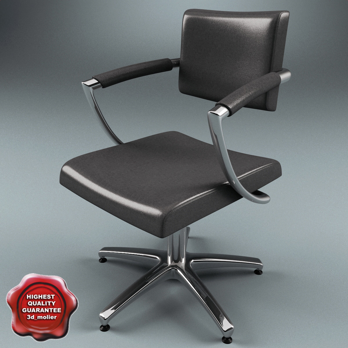 3d model salon chair