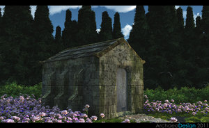 mausoleum 3d model