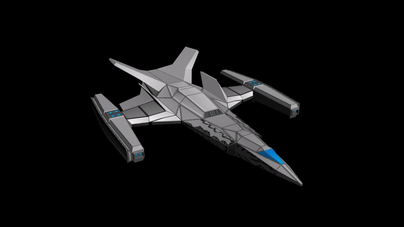 3d model interceptor space