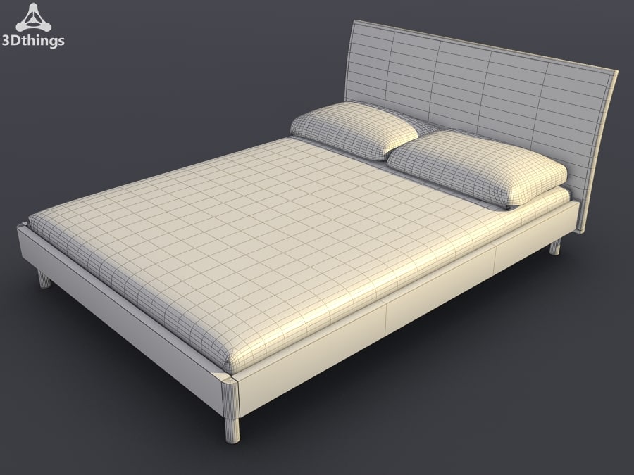 3d bed model